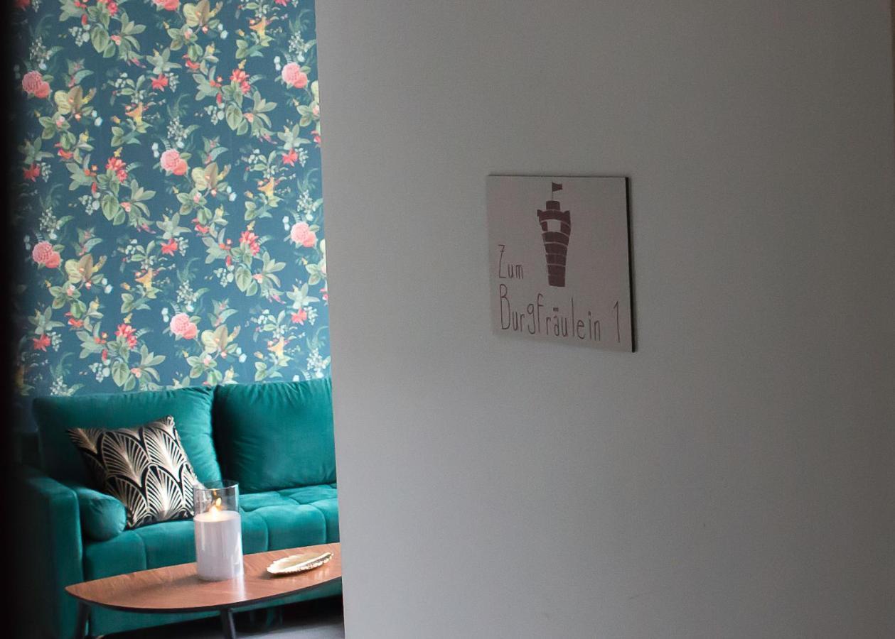 Zum Burgfraulein - Studio Mit Blick Auf Die Burg Burg Reuland Dış mekan fotoğraf